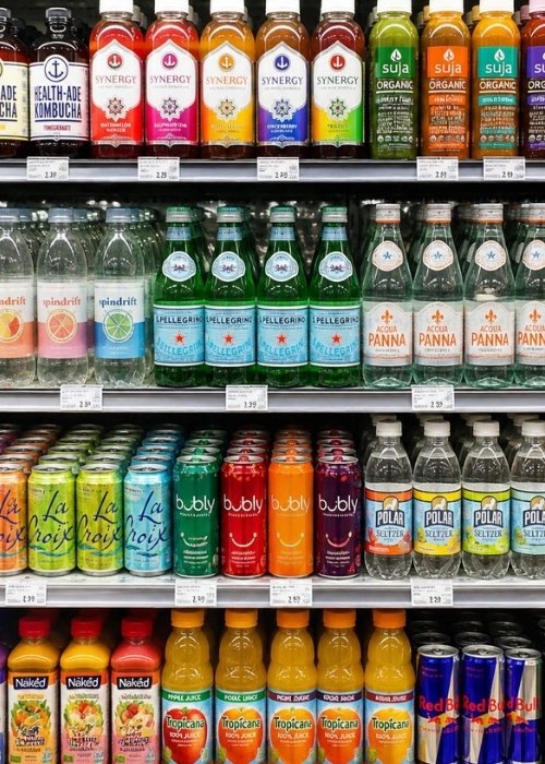 Soft drinks and beverages